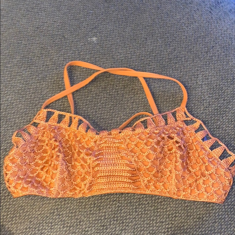 AERIE bikini crochet top